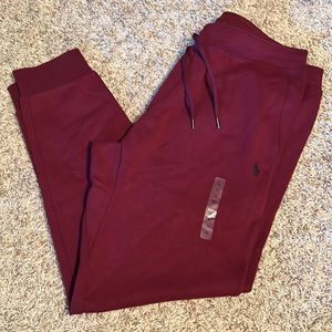 Polo by Ralph Lauren Burgundy Sweatpants